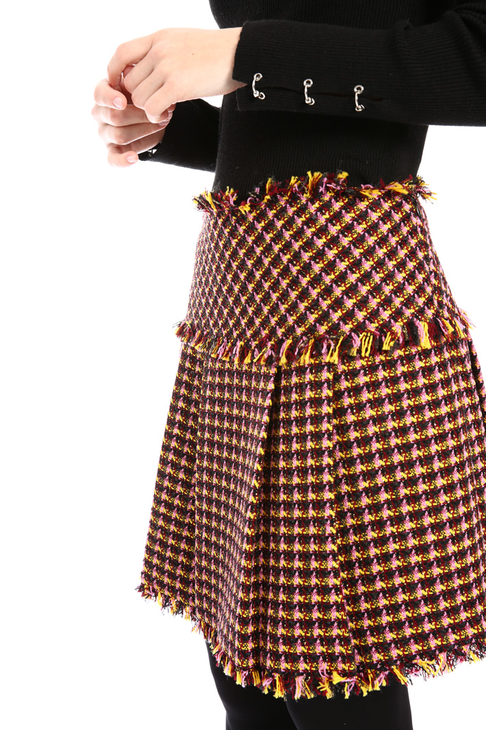 Woven lurex skirt Intrend Woven lurex skirt Intrend