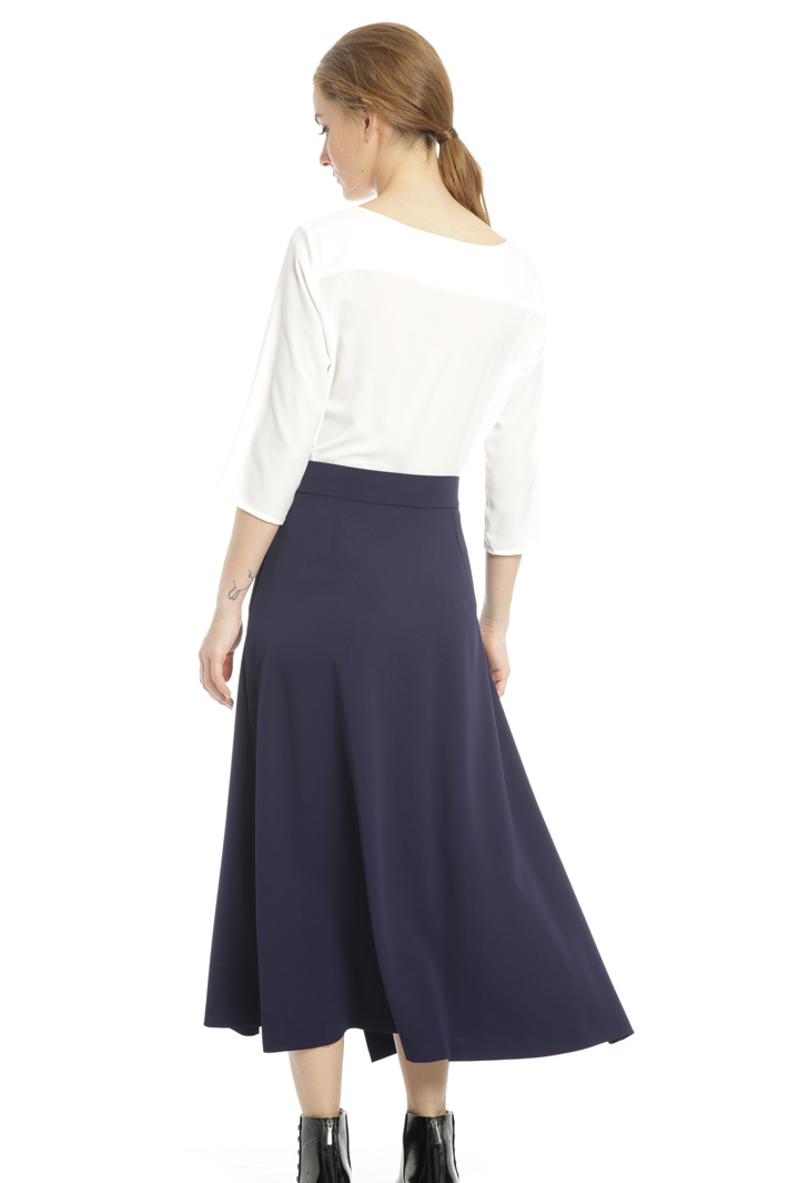 Skirt with overlay panels Intrend Skirt with overlay panels Intrend