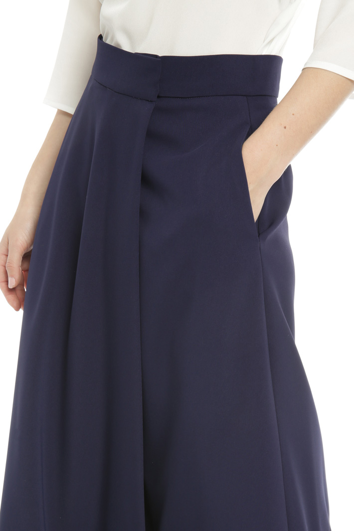 Skirt with overlay panels Intrend Skirt with overlay panels Intrend