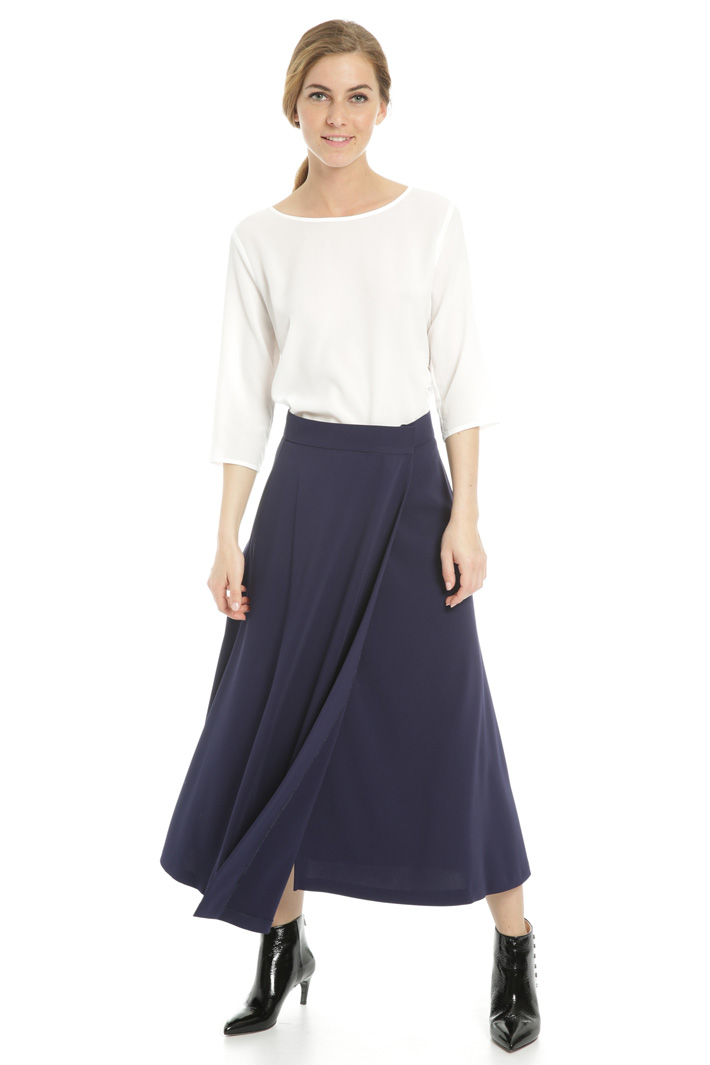Skirt with overlay panels Intrend Skirt with overlay panels Intrend
