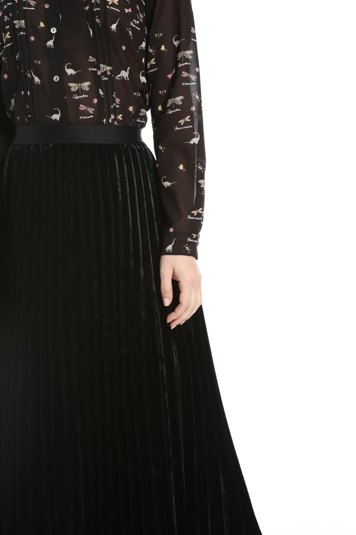 Panne velvet skirt Intrend Panne velvet skirt Intrend