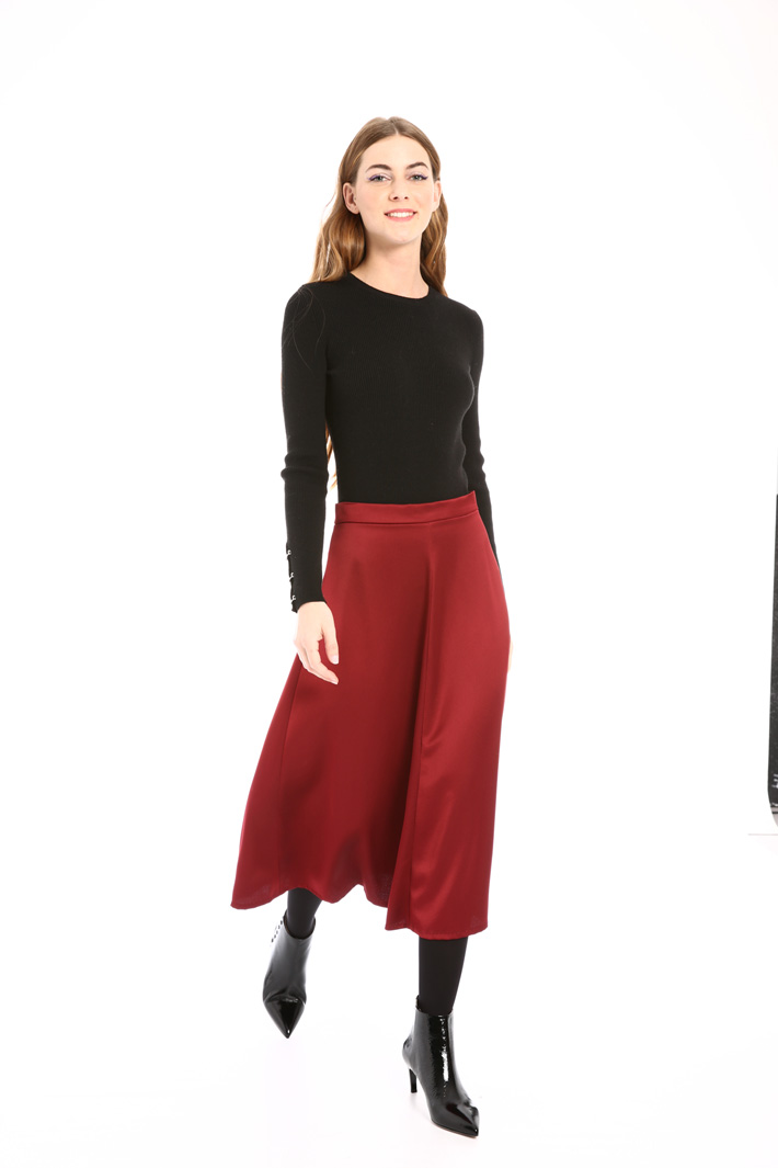 Hammered satin skirt Intrend Hammered satin skirt Intrend