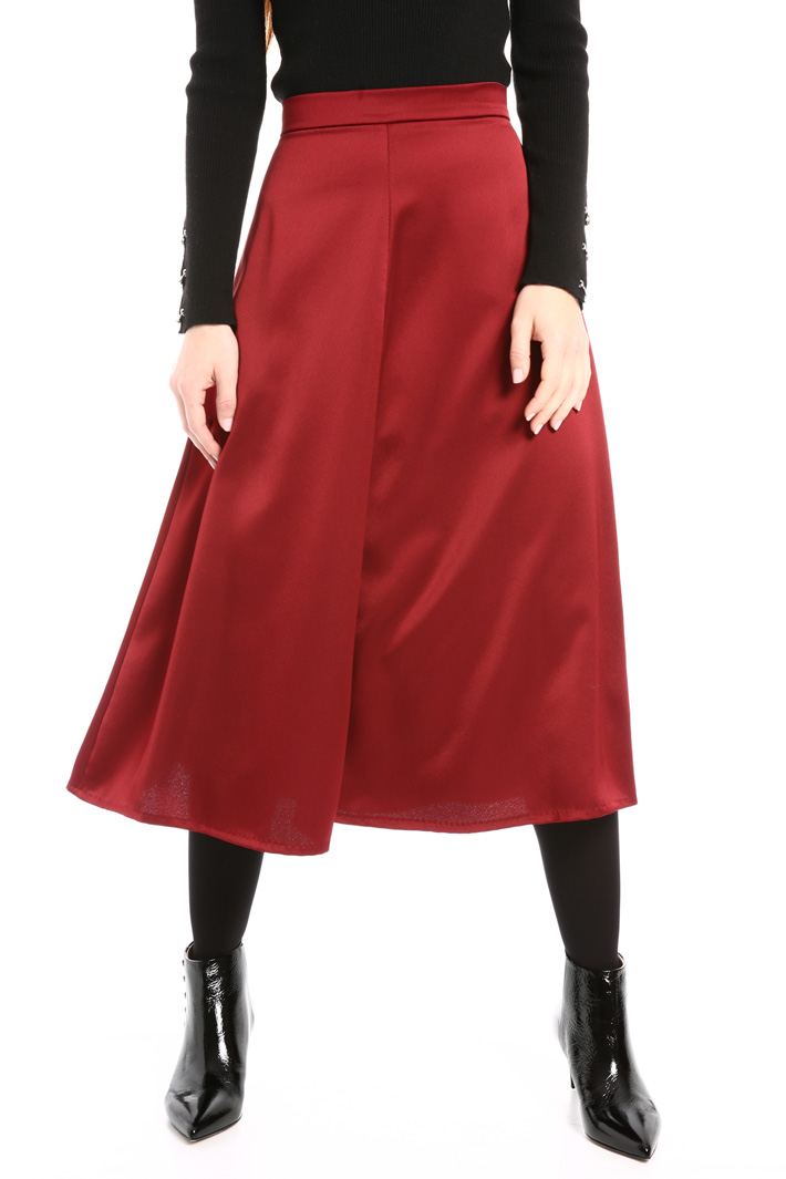 Hammered satin skirt Intrend Hammered satin skirt Intrend