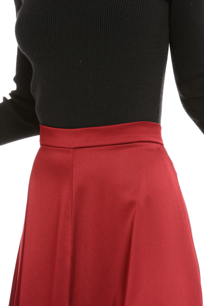 Hammered satin skirt Intrend Hammered satin skirt Intrend