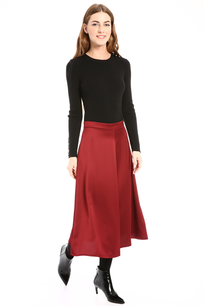 Hammered satin skirt Intrend Hammered satin skirt Intrend