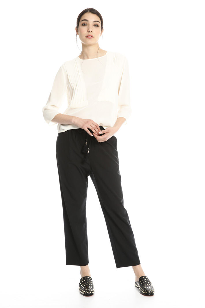 Viscose crepe blouse Intrend Viscose crepe blouse Intrend