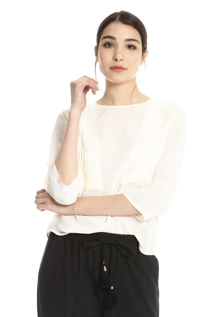 Viscose crepe blouse Intrend Viscose crepe blouse Intrend