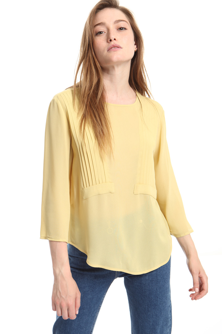 Viscose crepe blouse Intrend Viscose crepe blouse Intrend