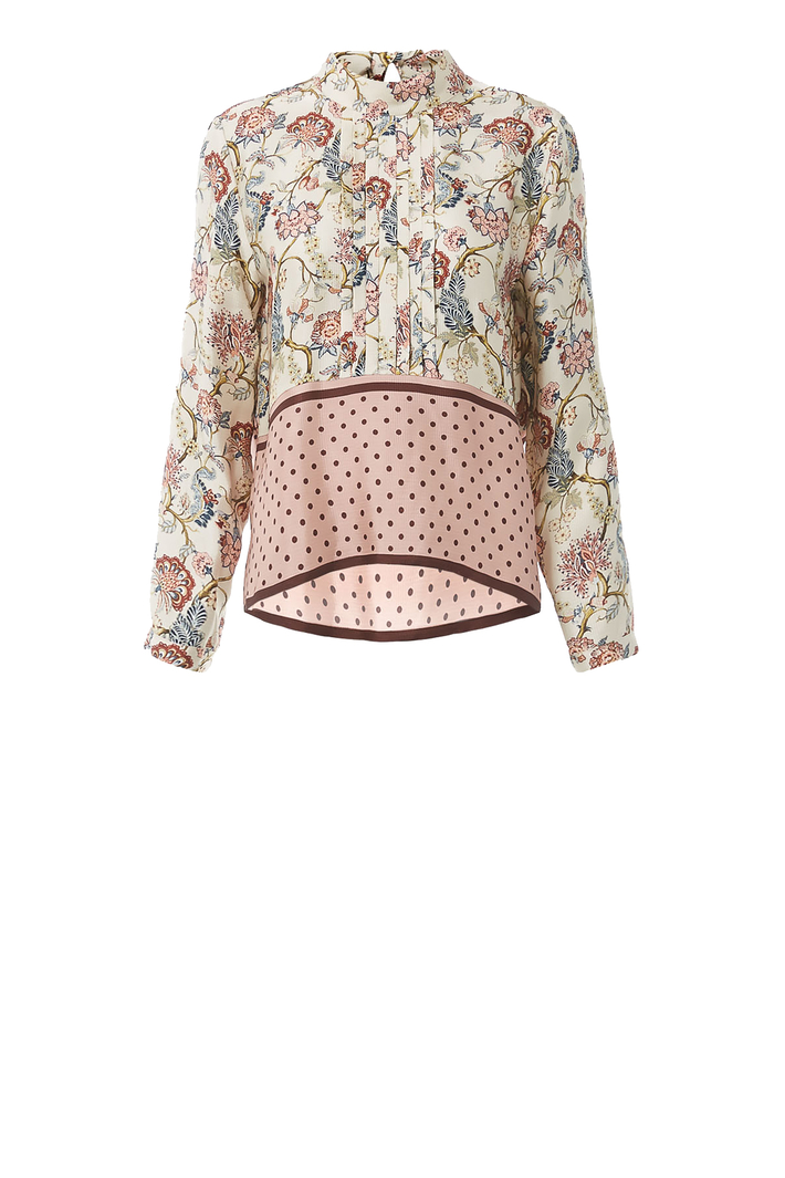 Viscose satin blouse Intrend Viscose satin blouse Intrend