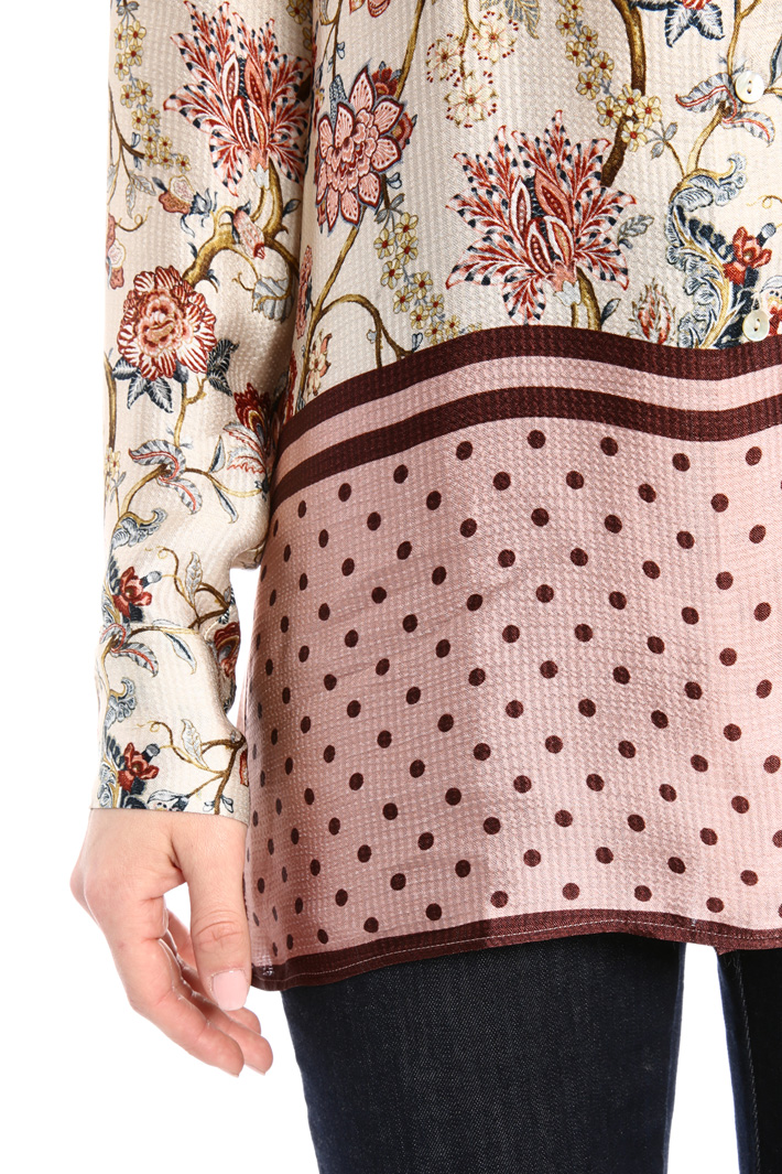 Hammered silk shirt Intrend Hammered silk shirt Intrend