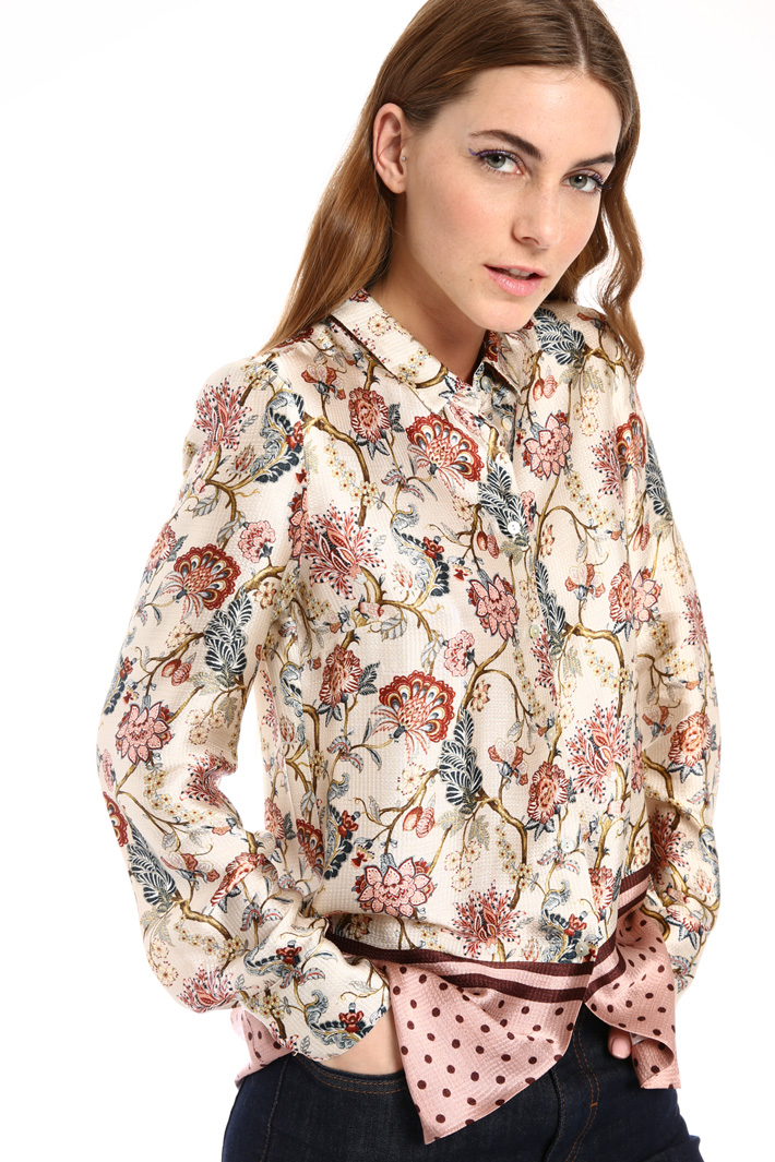 Hammered silk shirt Intrend Hammered silk shirt Intrend