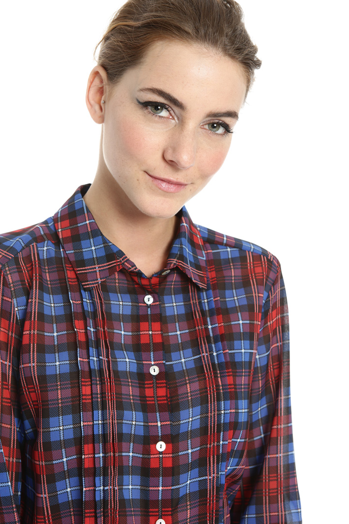 Printed georgette shirt Intrend Printed georgette shirt Intrend