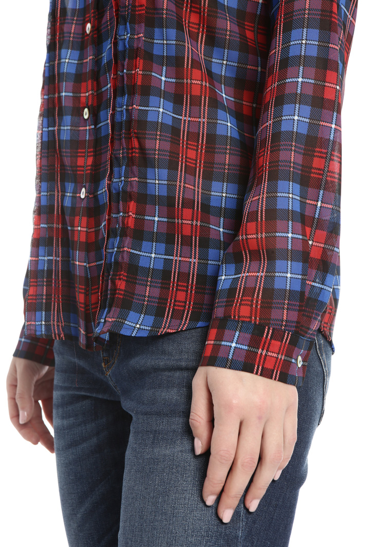 Printed georgette shirt Intrend Printed georgette shirt Intrend