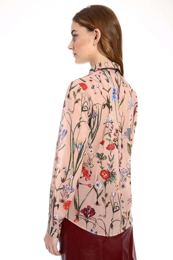 Printed georgette shirt Intrend Printed georgette shirt Intrend