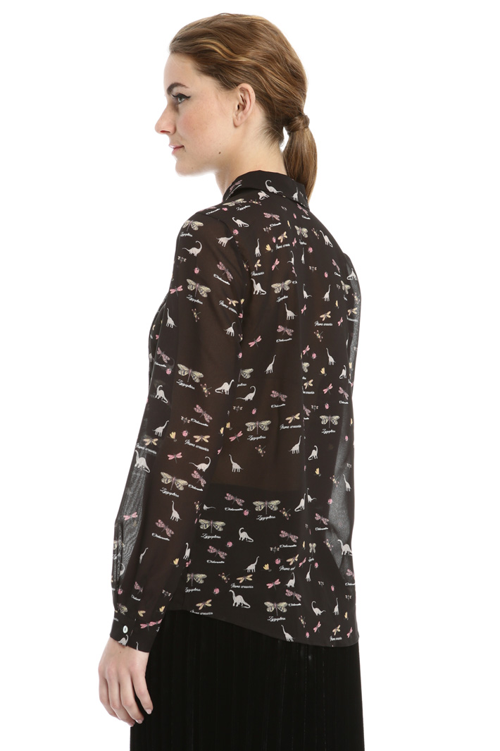 Printed georgette shirt Intrend Printed georgette shirt Intrend