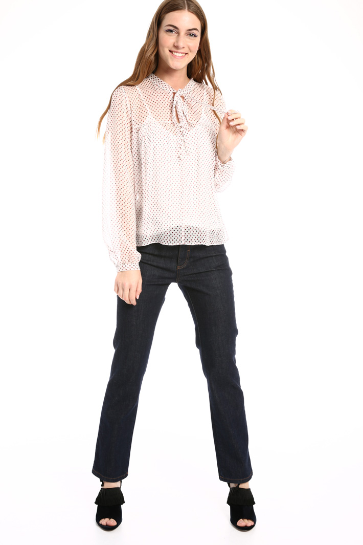 Silk creponne blouse Intrend Silk creponne blouse Intrend