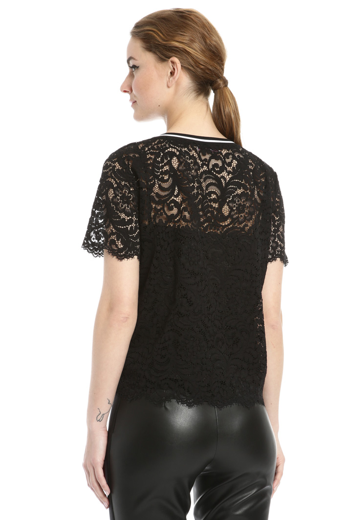 Cotton lace top Intrend Cotton lace top Intrend