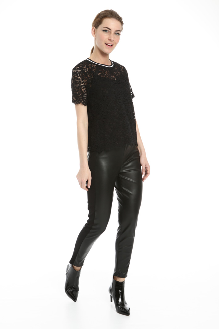 Cotton lace top Intrend Cotton lace top Intrend