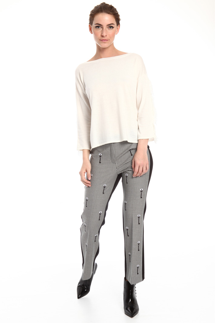 Jersey and fabric trousers Intrend Jersey and fabric trousers Intrend