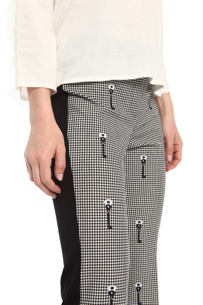 Jersey and fabric trousers Intrend Jersey and fabric trousers Intrend