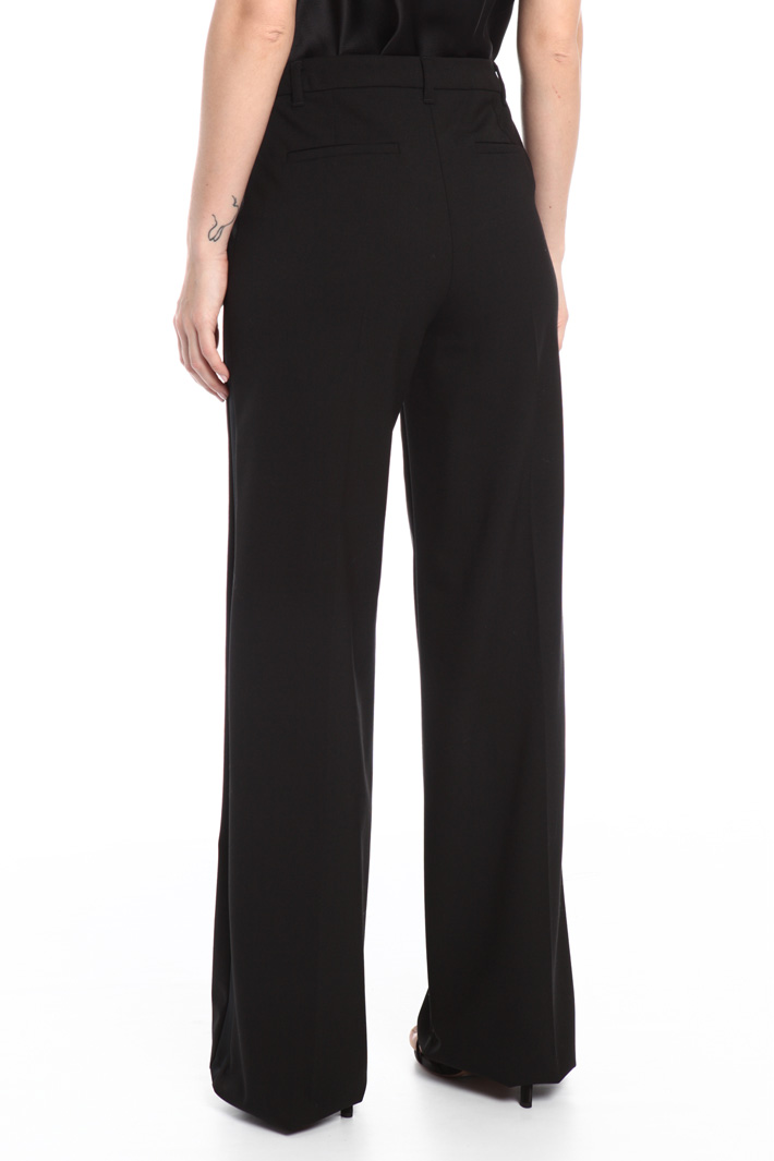 Wool palazzo trousers Intrend Wool palazzo trousers Intrend