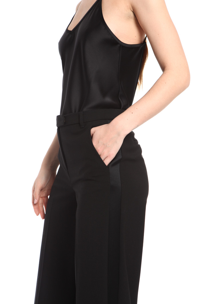 Wool palazzo trousers Intrend Wool palazzo trousers Intrend