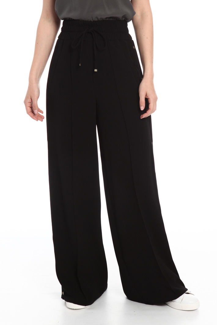 Trousers with side buttons Intrend Trousers with side buttons Intrend