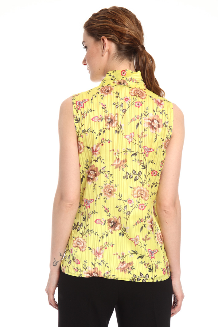 Printed chiffon top Intrend Printed chiffon top Intrend