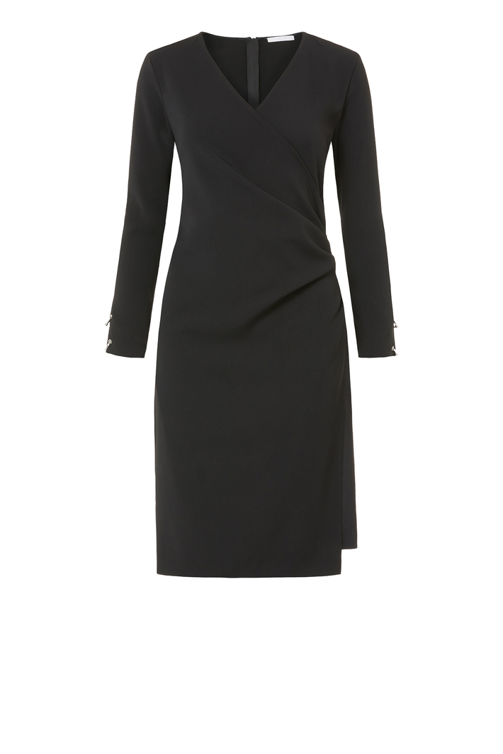 Dress with side draping Intrend Dress with side draping Intrend