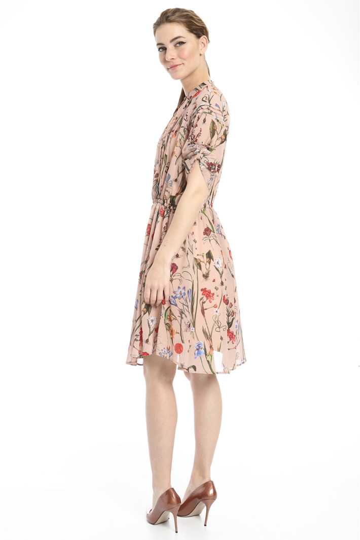 Printed georgette dress Intrend Printed georgette dress Intrend