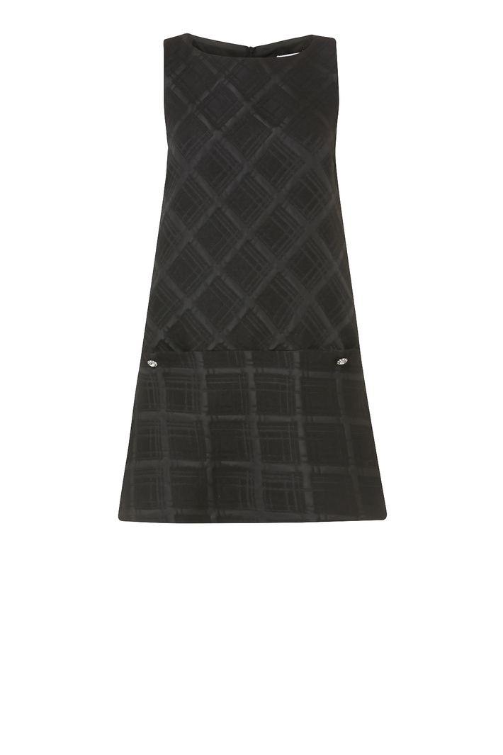 A-line matelassé dress Intrend A-line matelassé dress Intrend