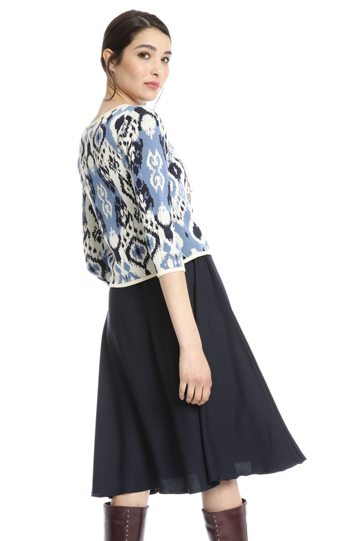 Dress with matching sweater Intrend Dress with matching sweater Intrend