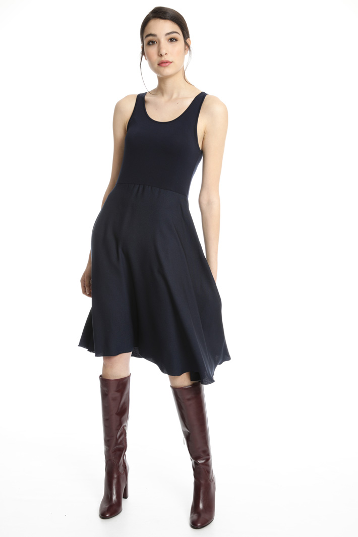 Dress with matching sweater Intrend Dress with matching sweater Intrend
