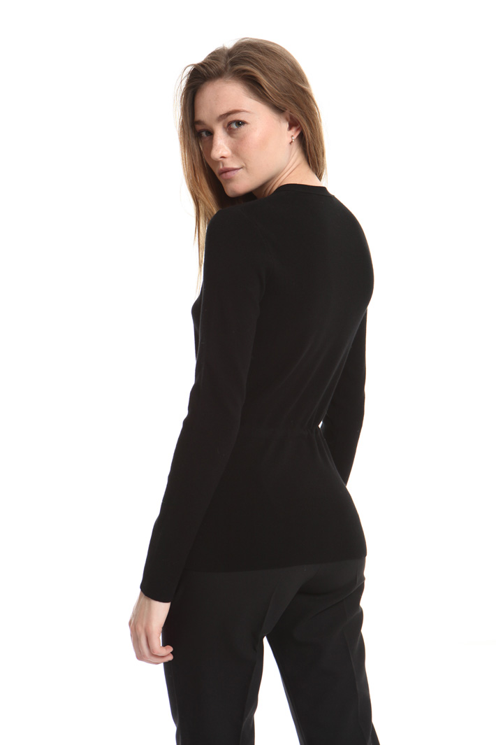 Knitted viscose cardigan Intrend Knitted viscose cardigan Intrend