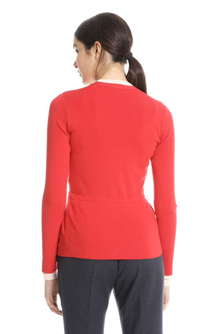 Knitted viscose cardigan Intrend Knitted viscose cardigan Intrend