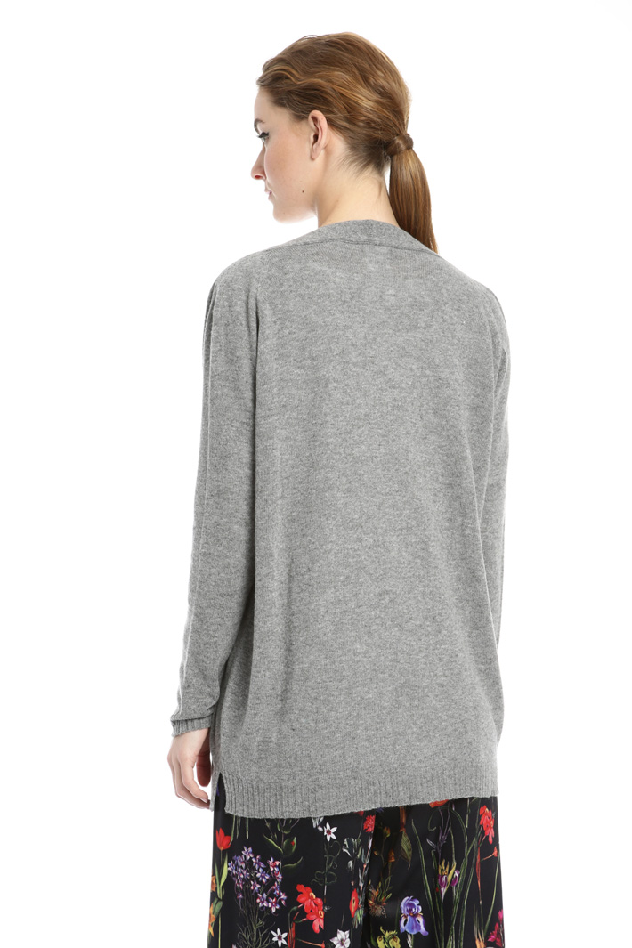 Wool blend cardigan Intrend Wool blend cardigan Intrend