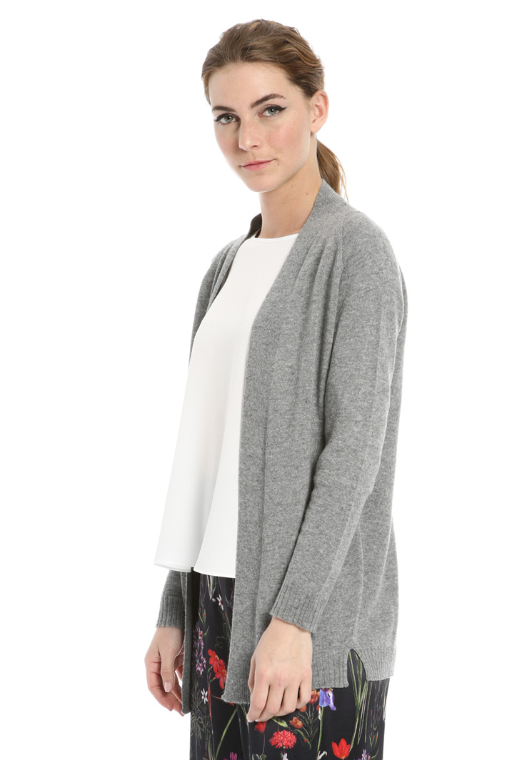 Wool blend cardigan Intrend Wool blend cardigan Intrend