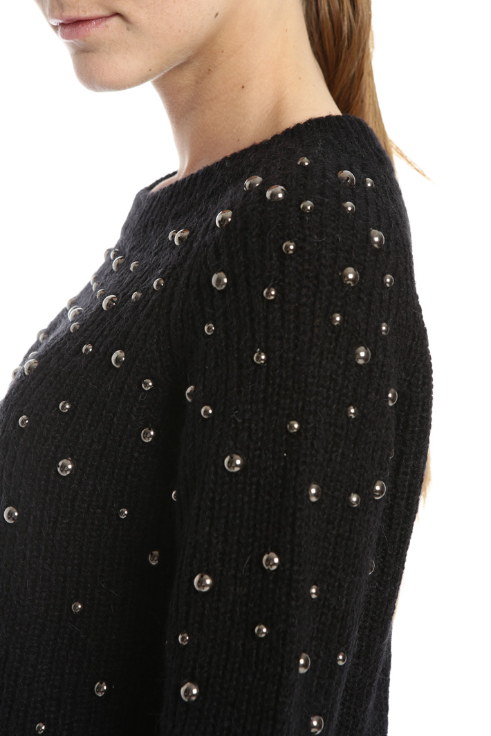 Jewel embroidered jumper Intrend Jewel embroidered jumper Intrend