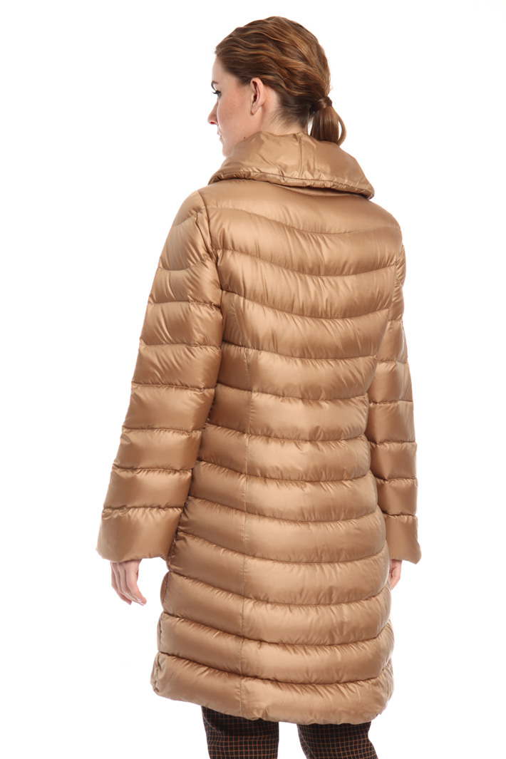 Shimmering canvas down coat Intrend Shimmering canvas down coat Intrend