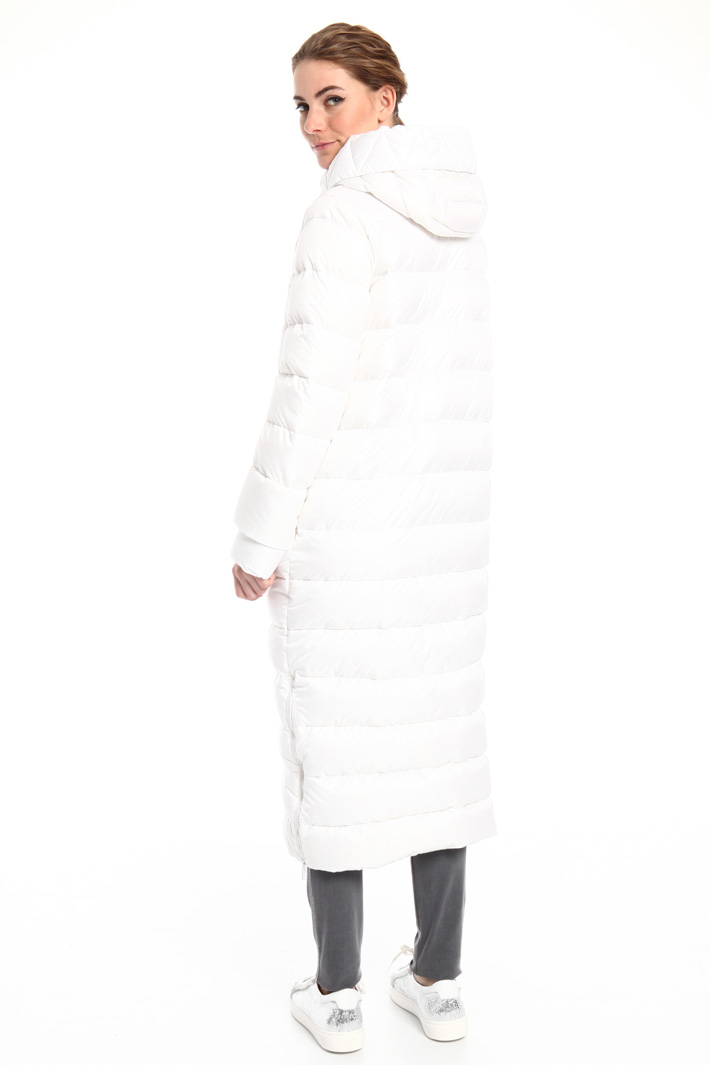 Long hooded down coat Intrend Long hooded down coat Intrend