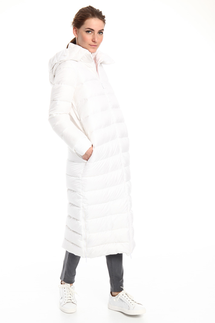 Long hooded down coat Intrend Long hooded down coat Intrend