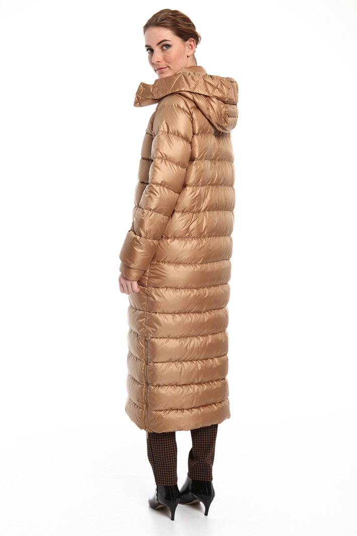 Long hooded down coat Intrend Long hooded down coat Intrend