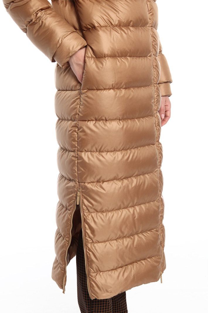 Long hooded down coat Intrend Long hooded down coat Intrend