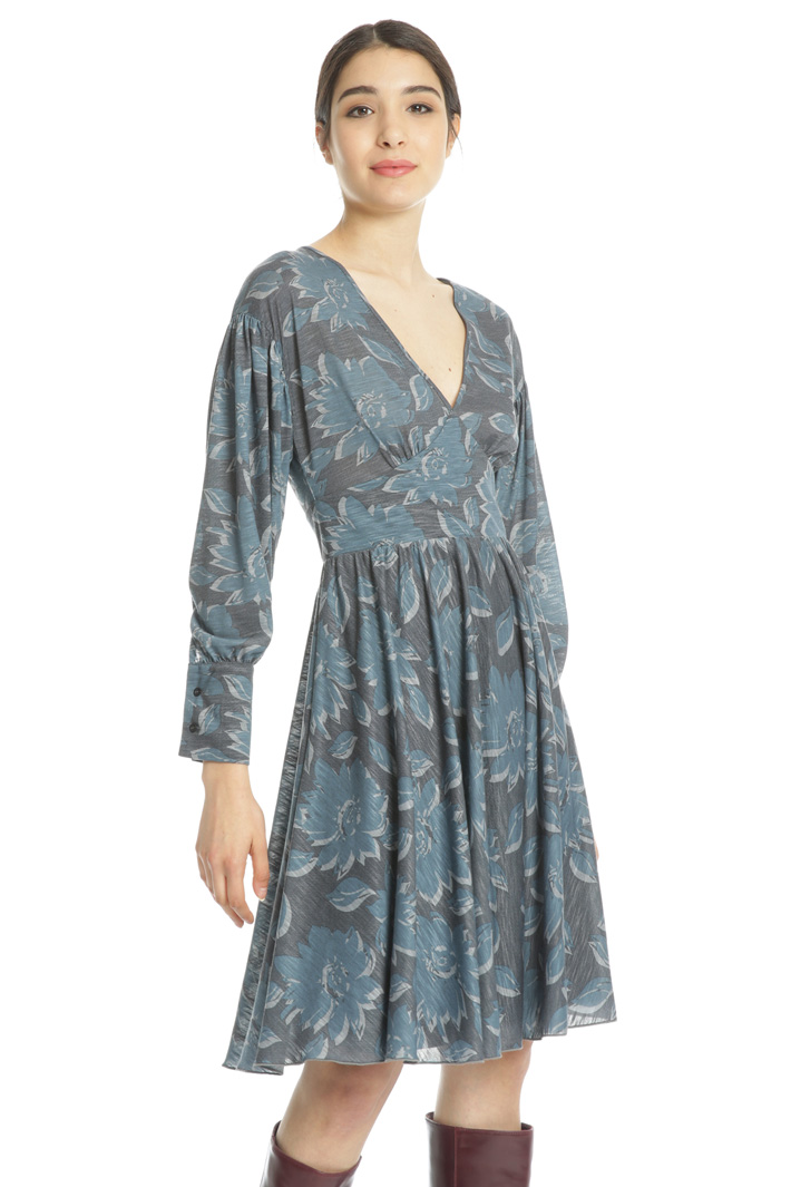 Printed jersey dress Intrend Printed jersey dress Intrend