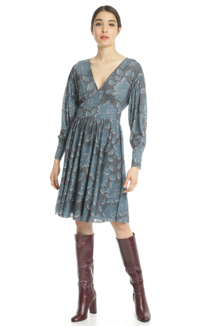 Printed jersey dress Intrend Printed jersey dress Intrend