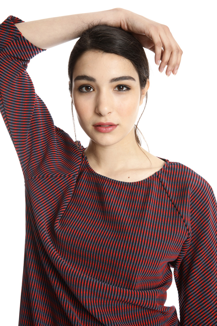 Ottoman jersey dress Intrend Ottoman jersey dress Intrend