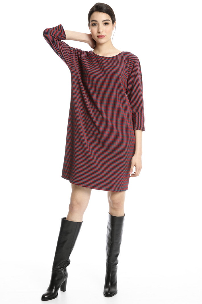Ottoman jersey dress Intrend Ottoman jersey dress Intrend