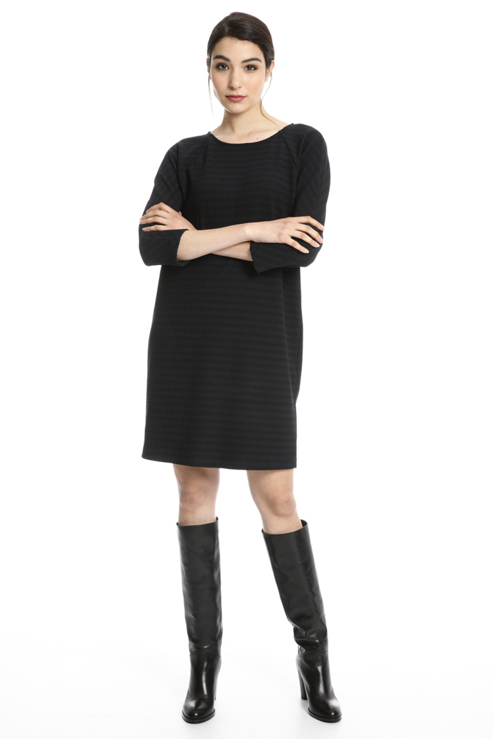 Ottoman jersey dress Intrend Ottoman jersey dress Intrend