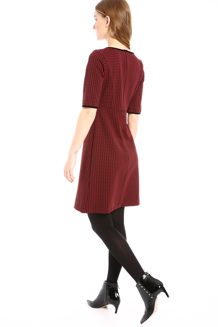 Jacquard jersey dress Intrend Jacquard jersey dress Intrend