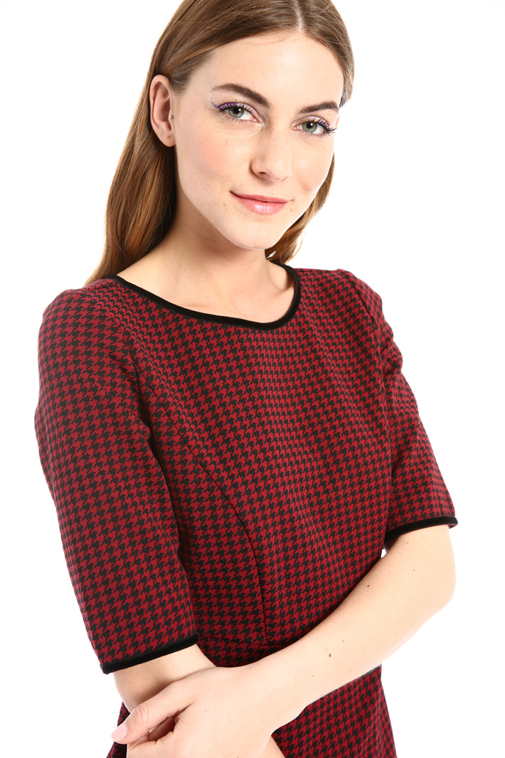 Jacquard jersey dress Intrend Jacquard jersey dress Intrend
